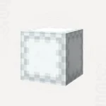 White patterned brick and stone blocks