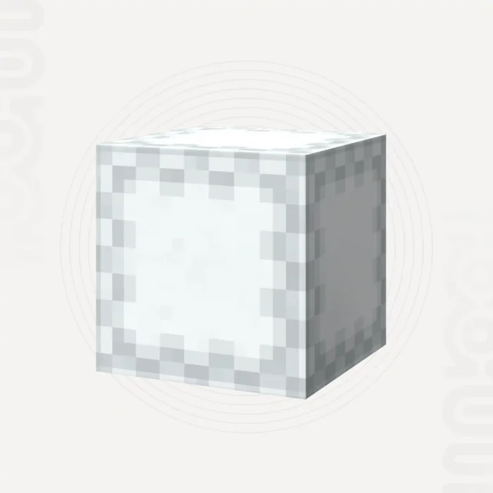 White patterned brick and stone blocks