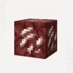 Red and white soil blocks with textured blocks.