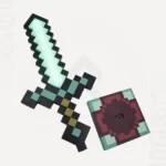 Display image of disassembling the components of Diamond Sword LED Light.