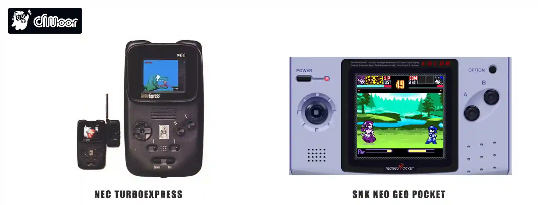 Console-NEC TurboExpress & SNK Neo Geo Pocket demonstration.